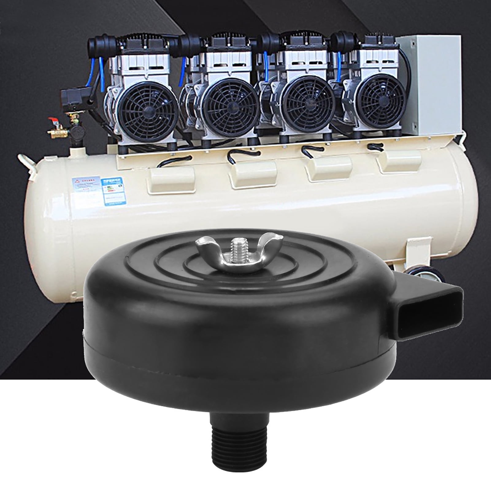 XWQ Air Compressor Muffler Male Thread Noise Reduction 16mm/20mm Easy