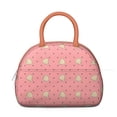 thumbnail image 2 of Insulated Lunch Bag Women, Reusable Shell Wave Point Tote Lunch Box, Leakproof Cooler Lunch Bags for Work Office Travel Picnic, 2 of 4