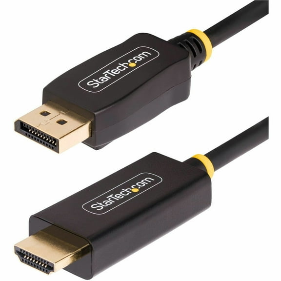 StarTech 10ft (3m) DisplayPort to HDMI 2.0b Adapter Cable, 4K 60Hz with HDR