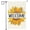 RMQ-344, variant on Welcome spring Summer Buffalo Plaid Cat's paw Sunflowers Garden flag 12x18 inch Double Sided Small Burlap Home Outdoor Yard Lawn Patio Garden Flags
