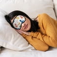 thumbnail image 5 of Salouo Dinosaur Pattern Eye Masks, 1-Pack Sleep Mask Eye Cover Washable Sleeping Eyeshade Block Sleep Shade Cover Light Reduces Traveling Gifts, 5 of 7