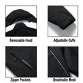thumbnail image 4 of Chaqueta impermeable MOERDENG para mujer, impermeable y ligera, negra, 4 of 7