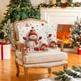 thumbnail image 6 of Christmas Decorative Throw Pillow Covers 18x18" Christmas Pillow Set Cushion Set Cushion Covers, 6 of 7