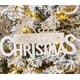 thumbnail image 4 of RV Colgador decorativo grande para puerta de Navidad, cartel de madera de Feliz Navidad dorado champán, polvo pegajoso Sailing Electrónica, 4 of 5