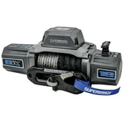 Superwinch 12000 LBS 12V DC 3/8in x 80ft Synthetic Rope SX 12000SR Winch - Graphite - 1712201