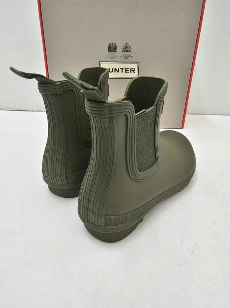 Hunter Women's Original Chelsea Boots Olive Leaf WFS2078RMA