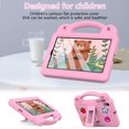 thumbnail image 2 of TECH CIRCLE Case for Onn 7" Tablet 2024 Gen 4, Strawberry Panda Shockproof Rugged Lightweight Convertible Stand Handles Kids Friendly Case for Onn 7 inch 4 Gen Tablet 2024 (Model:100135924),Pink, 2 of 7