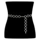 thumbnail image 1 of Cinturón de metal con cadena ajustable para mujer, cinturón de moda, 1 of 3