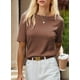 thumbnail image 5 of Camisetas Dokotoo Summer 2025 para mujer, cuello redondo y manga corta, 5 of 6