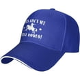 thumbnail image 2 of This Actually is My First Rodeo Trucker Hat Baseball Cap Funny Outdoor Travel Dad Caps, 2 of 7