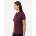 thumbnail image 2 of AllPro 62800L Women's Pique Polo-Maroon-M, 2 of 6