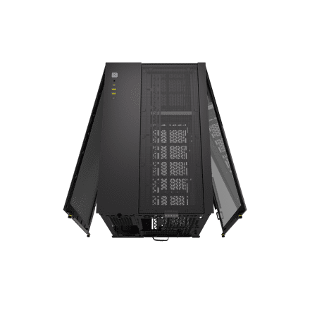 CORSAIR - 2500X Micro ATX Mid-Tower Dual Chamber SFF Case - Black