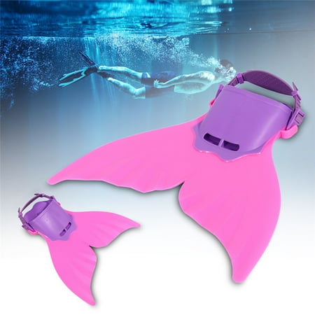 Cognac Fins - Adjustable Mermaid Tail Fin Shallow dives Mermaids Monofin Swimmable Tail