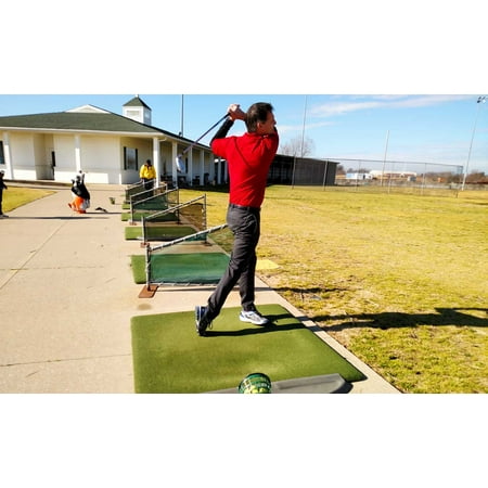 5' x 5' Commercial Golf Practice Driving Range Mats (A (Best Way To Practice At The Driving Range)