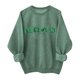 thumbnail image 1 of Ounisa St. Patrick's Day Sweatshirt for Women Clover Graphic T Shirts Patty's Day Long Sleeve Tee Tops Pullover, 1 of 6