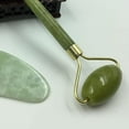 thumbnail image 4 of Wswqop Jade Roller and Gua Sha Set Facial Body Eyes Neck Massager Tool Reduce Wrinkles Promote Circulation A, 4 of 7