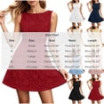 thumbnail image 2 of Lenpel Wedding Guest Dresses for Women Formal Summer Boat Neck Sleeveless Tank Dresses Fashion Floral Embroidered Outfits, 2 of 5