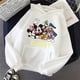 thumbnail image 1 of 2024 Minnie Disney Sudadera con capucha Crop Top Mickey Mouse mujeres sudaderas con capucha niños niñas ropa de calle Harajuku, 1 of 1