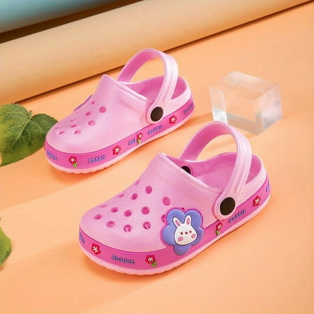 

Kids Boys Girls Clogs Garden Shoes With Cartoon Charms Comfortable Lightweight Out Non-slip Beach Shoes Water Sandals Out Non-slip Sandals