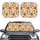 thumbnail image 2 of Fotbe Burger Juego de 2 Piezas de Parasoles para Parabrisas | Bloqueador Solar para Auto | Accesorios Plegables para Protección Solar Interior-Medium, 2 of 6