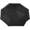 thumbnail image 3 of totes Automatic Open Wooden Handle Umbrella, Black - 7325, 3 of 3