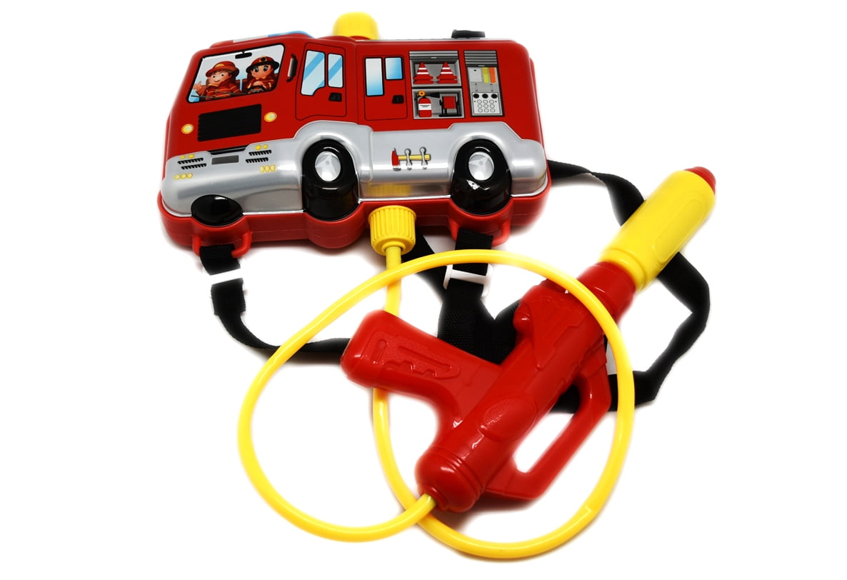 power wheels fire truck with water gun