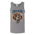 thumbnail image 2 of Wild Bobby, Chicago Fan | CHI Fantasy Football ,Sports, Men Graphic Tank Top, Heather Grey, Medium, 2 of 4