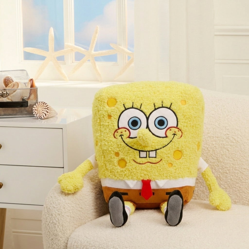 SpongeBob SquarePants Kids Weighted Pillow Buddy, 3 lb Character Plush