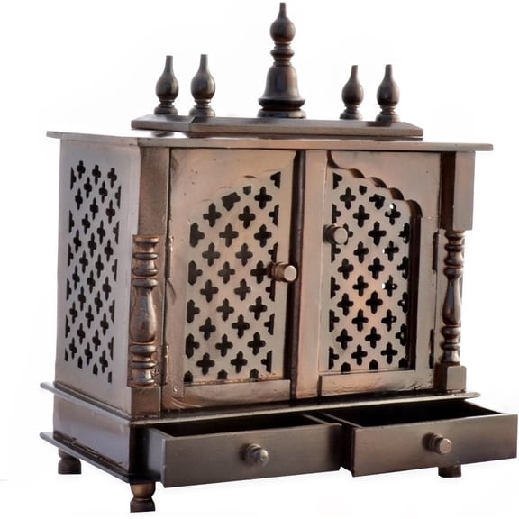 GLOBAL TECH Wooden Home Temple Size 20X12X24 Inch