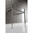 thumbnail image 2 of Kingston Brass VPB33086 Stainless Steel Console Sink Legs in Polished Nickel, 2 of 7