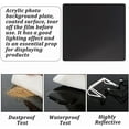 thumbnail image 3 of 1set 4 pcs 4 styles Acrylic Photography Background Display Boards Square Photographic Plates Reflective Display Backdrop Boards Photography Props for Table Top Shooting(Black & White), 3 of 7
