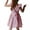 Red, variant on Langwyqu Spaghetti Strap Girls Sleeveless Striped Princess Ruffle Dress Back Tie For 5-14 Years