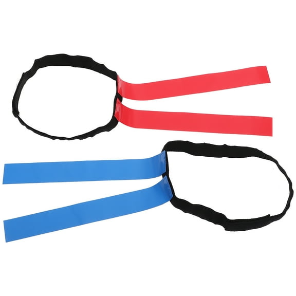 WHAMVOX  2 Sets Kids Football Waist Belt Flag Multi-use Flags Soccer Baby