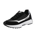 thumbnail image 2 of EKVAHL Women's Orthopedic Sneakers, Lace‑Up Trail Tennis Shoes, Wide Width Arch Support Walking Shoes for Outdoor Travel Daily Stroll Black, 2 of 5