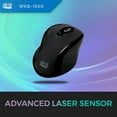 thumbnail image 2 of Adesso WKB-1500GB Wireless Ergonomic Desktop Keyboard and Mouse - Black, 2 of 11