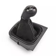 thumbnail image 2 of Gear Shift Lever Knob Boot For Golf For Jetta 5 Or 6 Speed Manual 5 Speed, 2 of 7