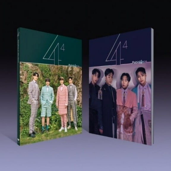 Rabidance - The Fourth Power Of Four - Random Cover - incl. 72pg Photo Book 2 Posters - Music & Performance - CD