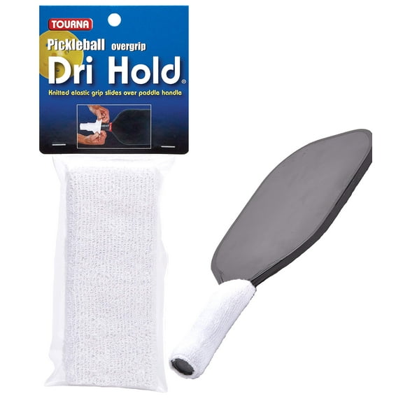 Tourna Pickleball Dri Hold Absorbent Overgrip  (2 Pack)