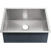 Swiss Madison Sm-Ku707 Plaisir 21" Undermount Single Basin Stainless Steel Kitchen Sink -