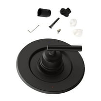 CSYANXING Shower Faucet Trim Kit Matte Black Stainless Steel for Moen 2570 2590 Valves Upgrade Your Shower Experience