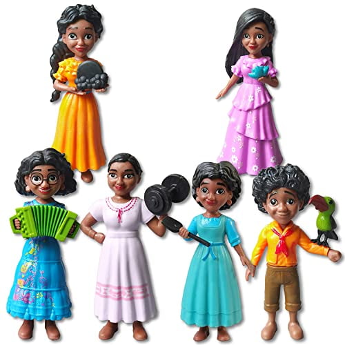 Exquisite 6pcs Set Moana Action Figures Doll Children Toy Cake Topper Decor Gift 