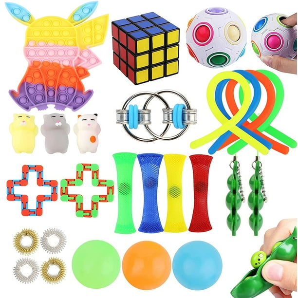 26 Pieces Fidget Toys Pack Bundle Figetget Toys Set, Stress Reliever