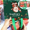 thumbnail image 4 of Linnome Portable Non-Woven Christmas Gift Bag, Reusable Shopping Bag for Holiday Present Wrapping Storage and Carrying, 4 of 7