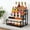 Coffee Rack 3 Tier, variant on Coffee Syrup Rack Organizer - Metal Bottle Holder for 12 Bottles – Rustic Countertop Display Shelf for Coffee Bar, Kitchen Cabinet, Pantry Storage for Syrups, Liquor, Spice, Tea & Wine (3-Tier)