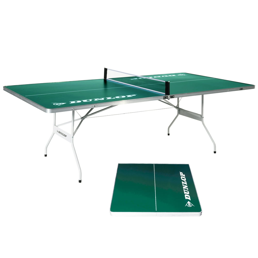 DUNLOP Mid Size 96" EZFold IndoorOutdoor Portable Table Tennis, 100