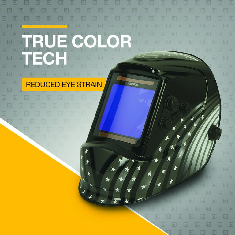 Klutch MonsterView 1400 Auto-Darkening Welding Helmet - Walmart.com