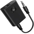 thumbnail image 1 of Transmisor y receptor inalámbrico NQ Bluetooth 5.0 2 en 1 negro, 1 of 4