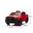 thumbnail image 2 of Ambifirner 24v 2-Seater Kids Ride On Truck,W/ Remote Control,W/2wd&4-Wheel Suspension,Storage Space&High Door Design,Built-In Music&Bluetooth,Usb/Mp3 Port, 2 of 9