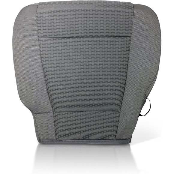 Driver Side Bottom Seat Cover for Ford F150 2015-2020 XLT FX4 FX2 STX XTR 4X4 2WD Front Left Cloth Replacement Medium Earth Gray