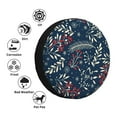 thumbnail image 4 of KLL Merry Christmas Pattern 14-17 inch Spare Tire Cover Universal Wheel Protector for Truck SUV Trailer Camping Rv Tire Covers-17 inch, 4 of 6